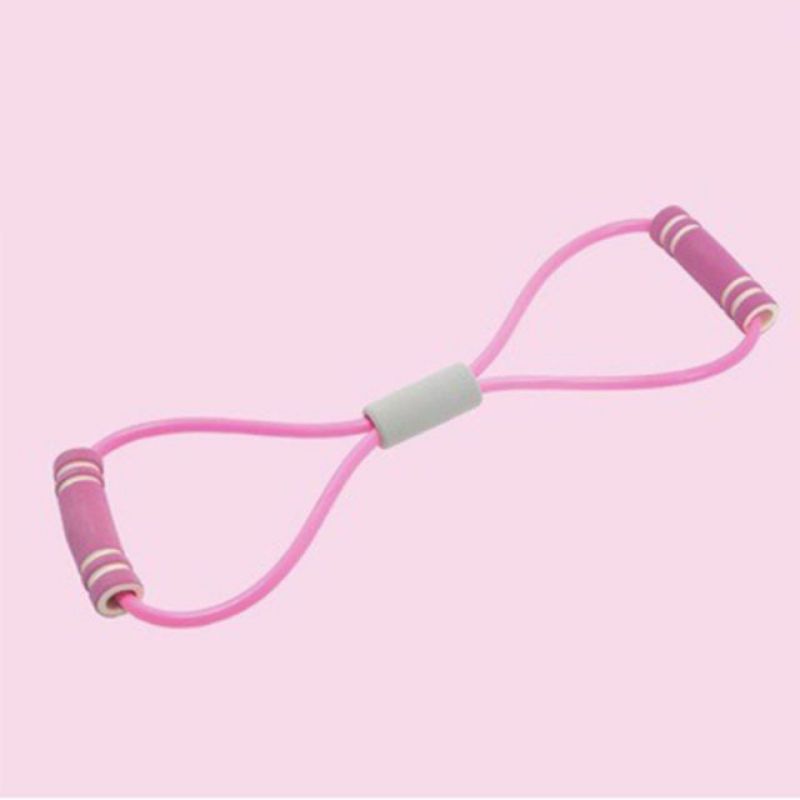 Tali Fitness Gym Yoga Resistance Band 8 Toning Tube/ Tali Olahraga Stretching/tali karet fitness wanita/resistence band/yoga resistance band 8 Rally horoskop elastis band peregangan sabuk bahu yoga super kuat/resistance band/