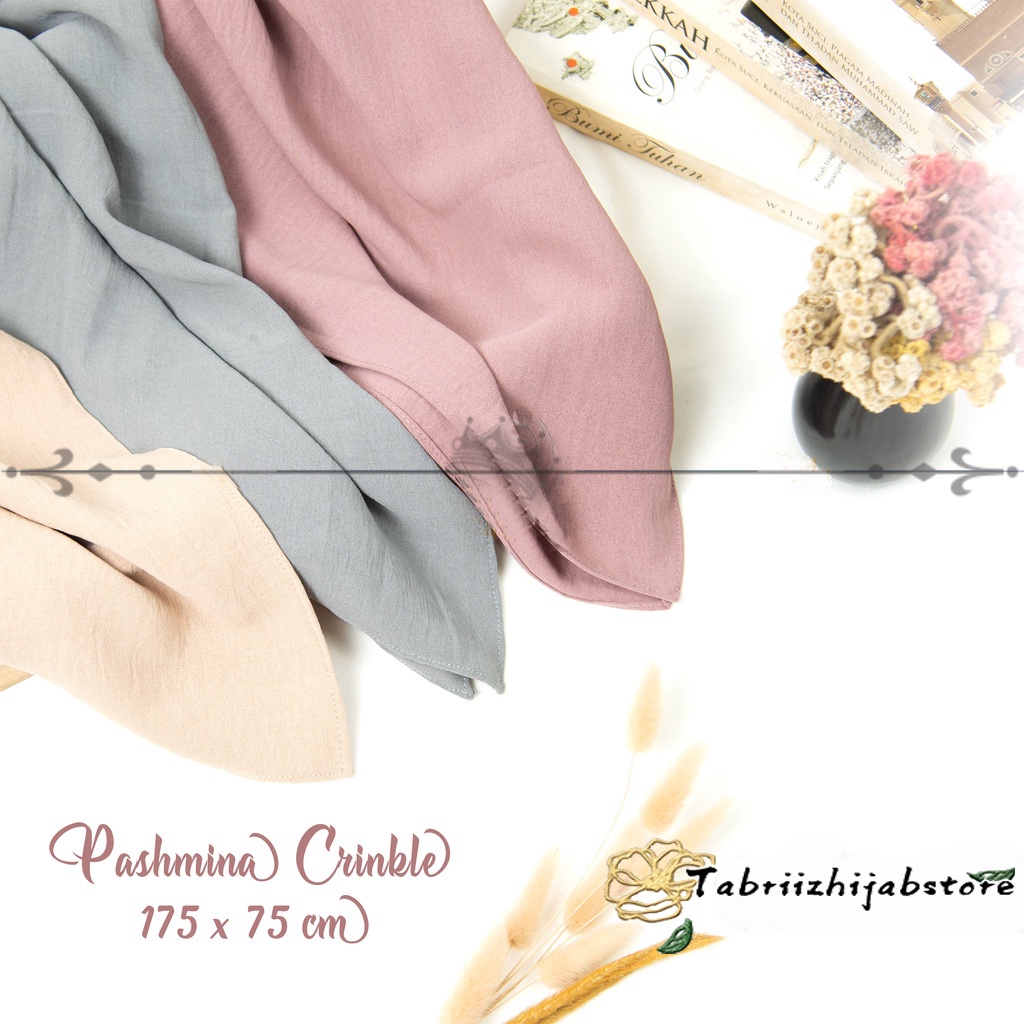 Pashmina Crinkle Airflow Premium 175×75 | Pashmina Crinkle AIRFLOW Cotton Shawl Premium | Pashmina