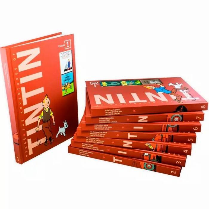 

Qamar/ The Adventures Of Tintin Gift Set Komik Tintin Set