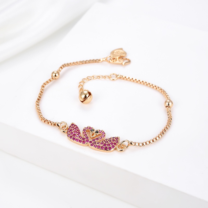 gelang titanium wanita anti karat emas muda couple pasangan sahabat inisial bestie silver asli rantai selamanya korea murah rantai 72-83b