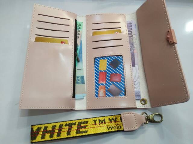 Dompet fashion lipat panjang import