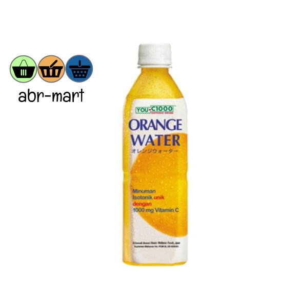 YOU C 1000 Orange Water Botol 500 ml *