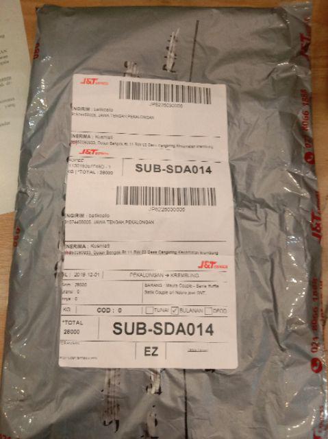 Maura Couple - Sania Ruffle Batik Couple Ori Ndoro Jowi Dnt | Bajumurah | Batiksolo