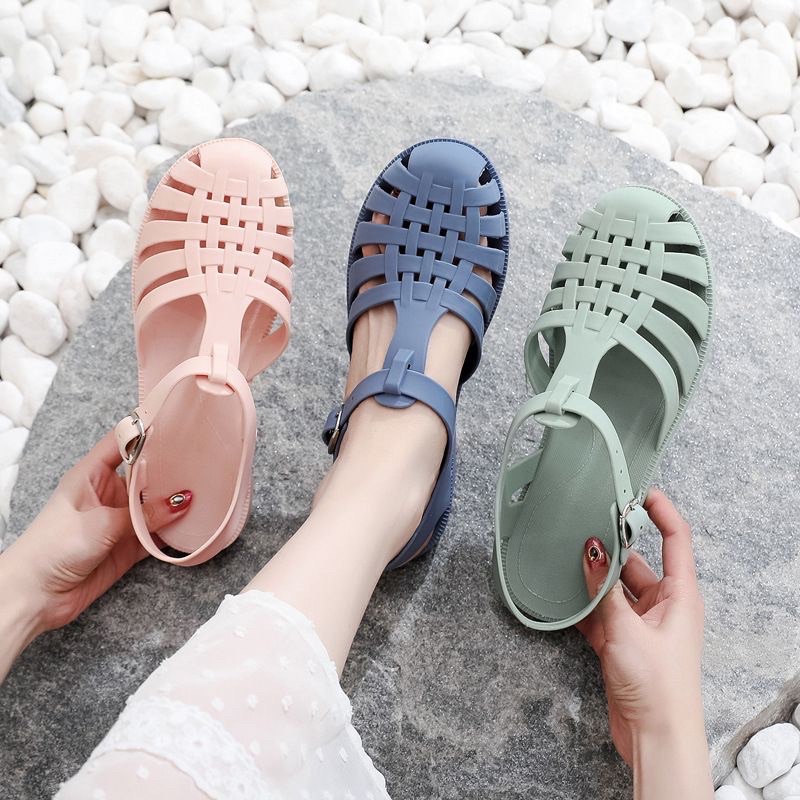 meisha doff jelly dewasa/sandal jelly wanita/sandal karet anti slip/sandal kekinian korea/jelly shoes import/sepatu sandal slippers/sepatu sandal couple mom and kids/sandal lucu/ sepatu anak lucu