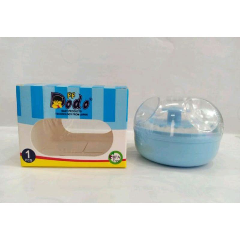 Dodo Powder Case With Puff / Tempat Bedak / Powder Case + Puff / Tempat Bedak Cemara