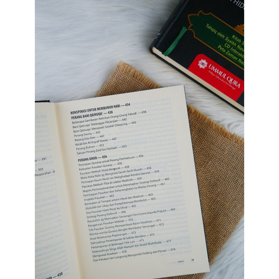 ORIGINAL Buku Sirah Nabawiyah 4 in 1 LENGKAP Ar-Rahiq Al-Makhtum Ummul Qura