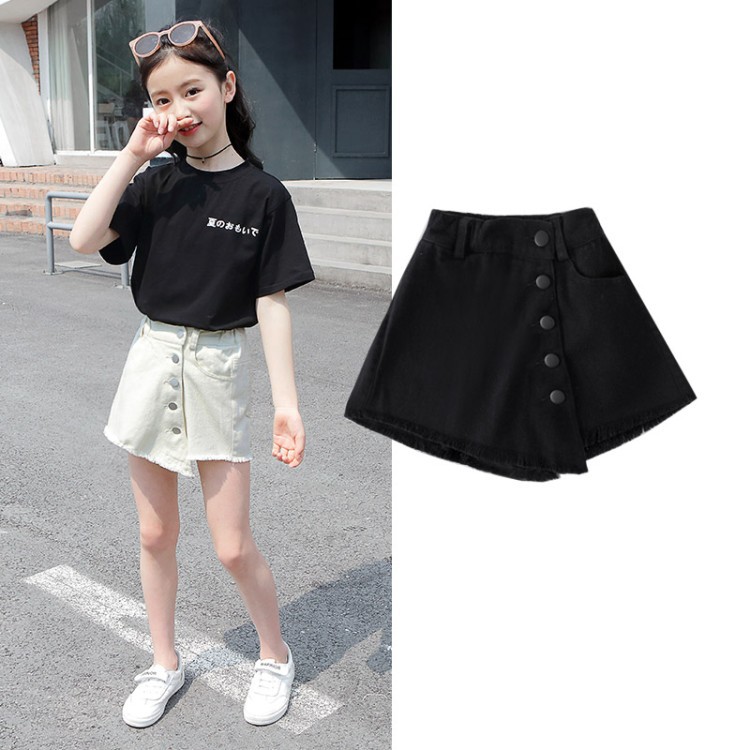 Rok Pendek Gaya Korea Warna Hitam Putih Untuk Anak Rok Pendek Gaya Korea Warna Hitam Putih Untuk Anak