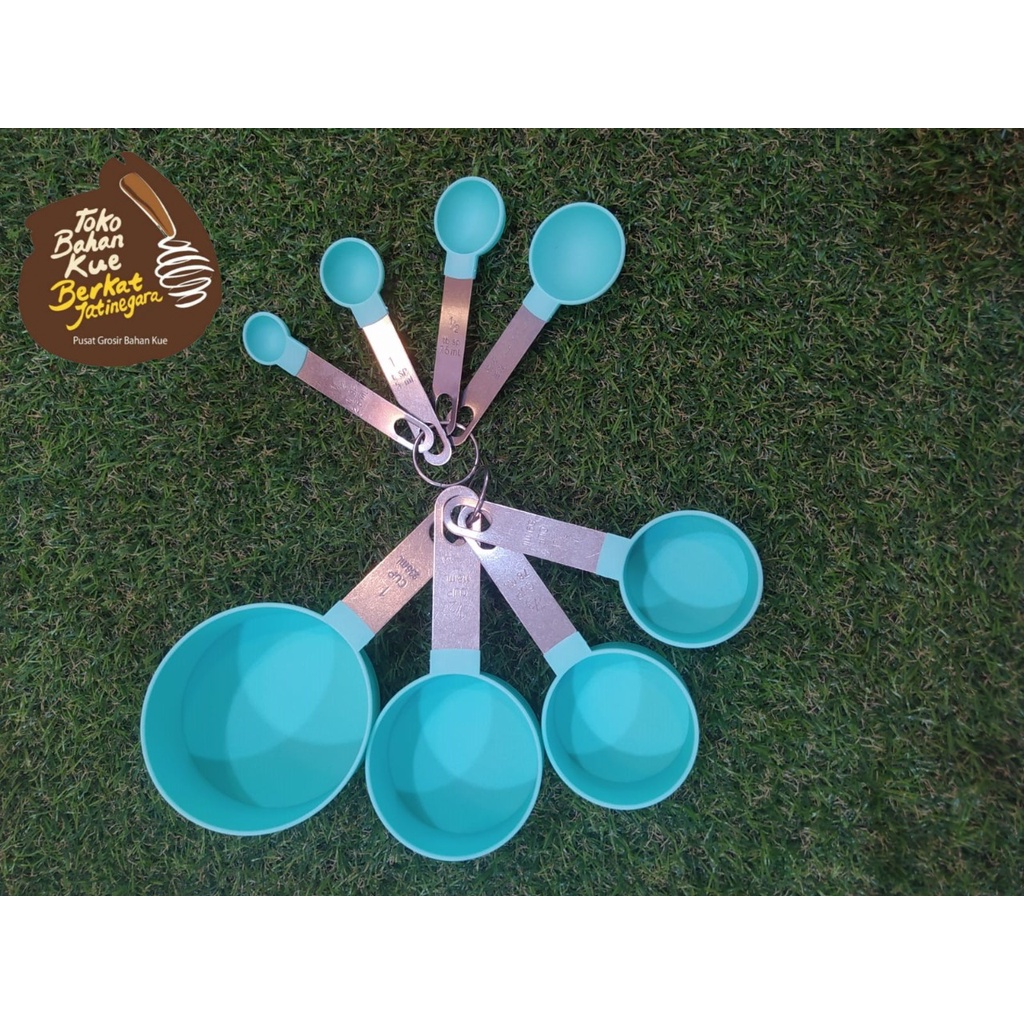 SENDOK TAKAR 8 IN 1 / MEASURING CUP SPOON CUP TBSP ML