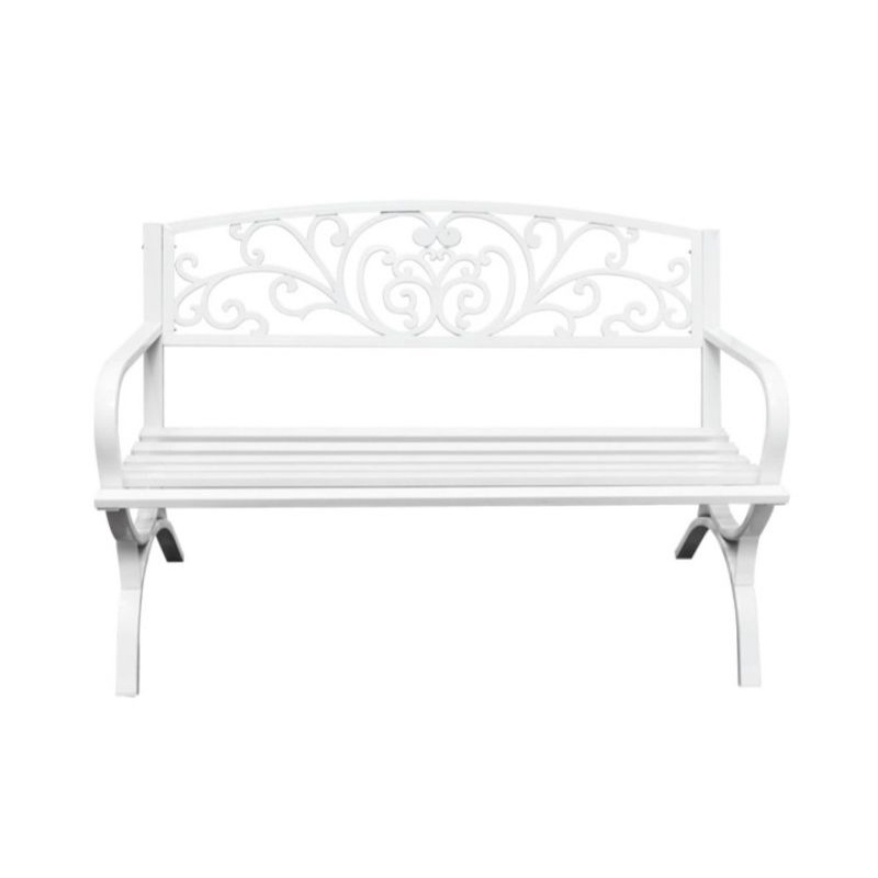 Soleil kursi taman cadbury - putih