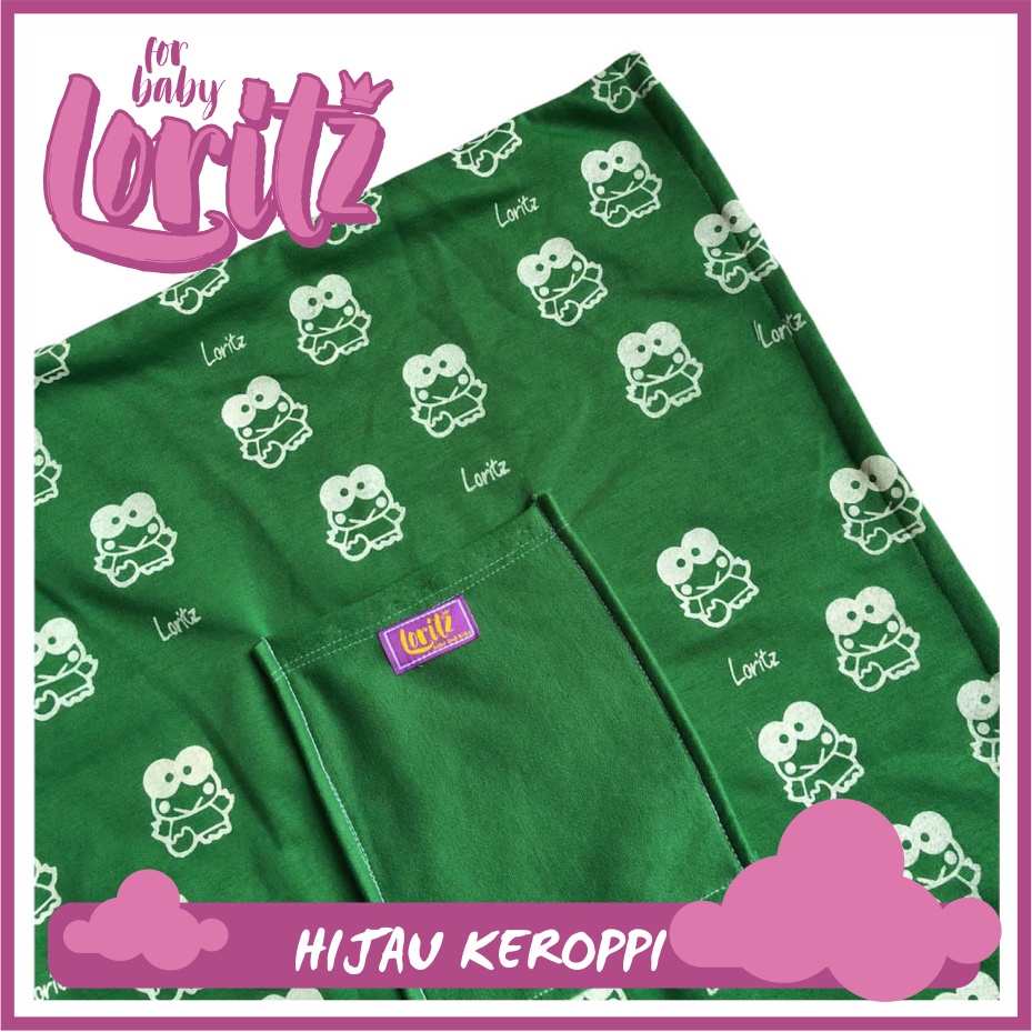 GENDONGAN KAOS KEROPPI / GENDONGAN BAYI LORITZ