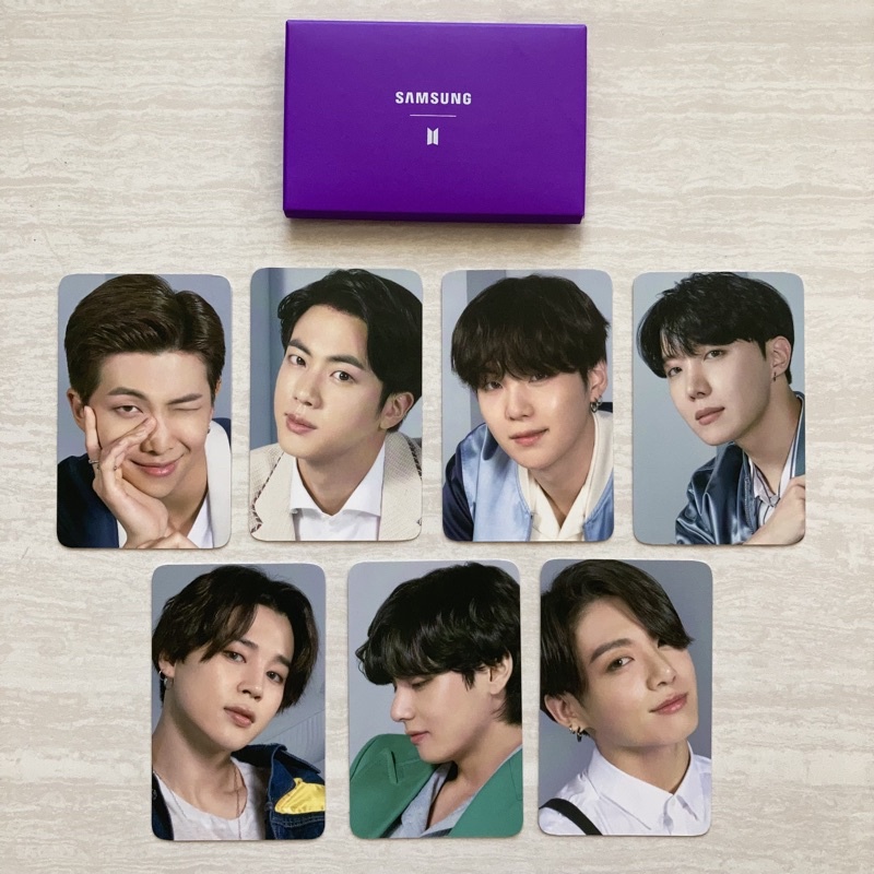 Jual BTS X Samsung Photocard OFFICIAL Shopee Indonesia
