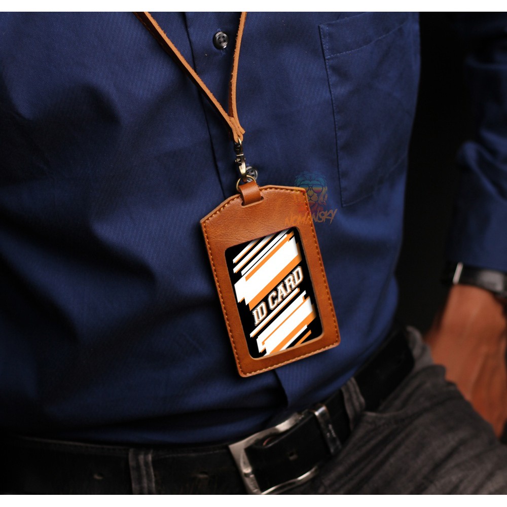

PREMIUM NAME TAG KULIT, NAME TAG HOLDER KULIT, ID CARD HOLDER,NAME KULIT (PATUK)