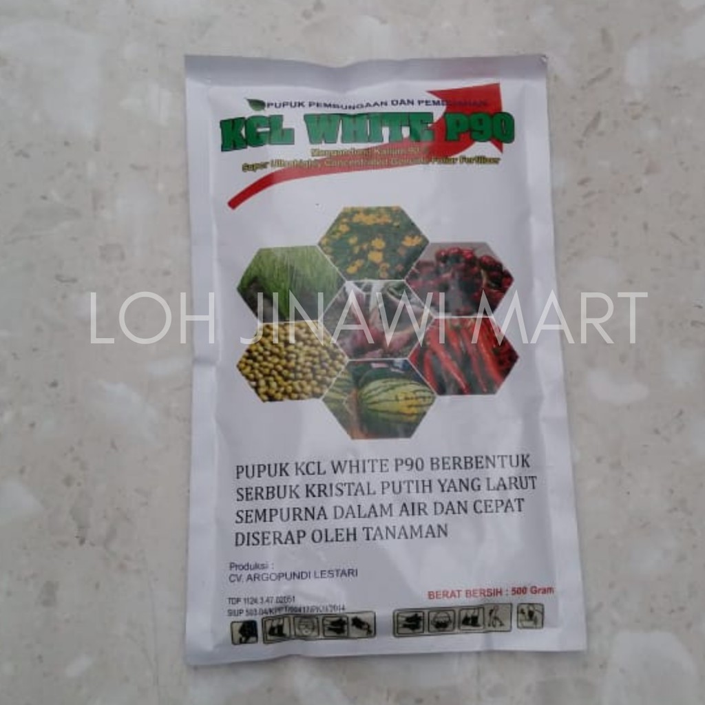Pupuk Daun KCL White P90 500 gram
