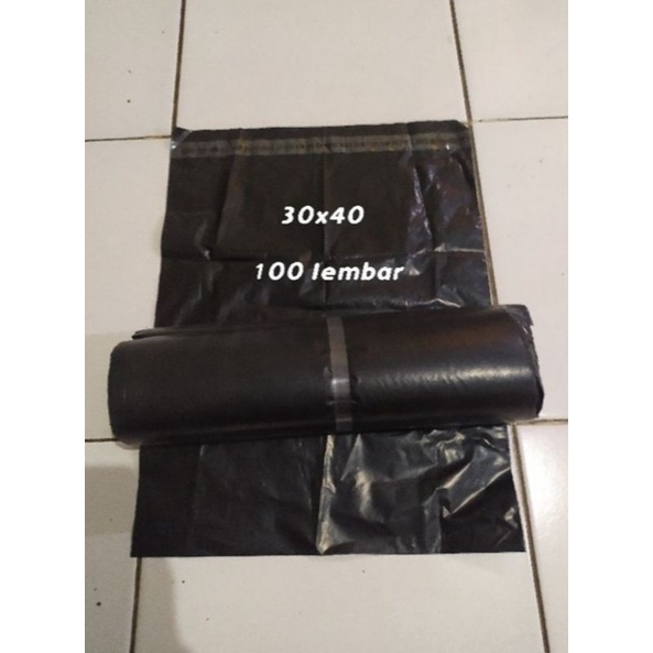 plastik packing online polymailer  30x40 isi 100