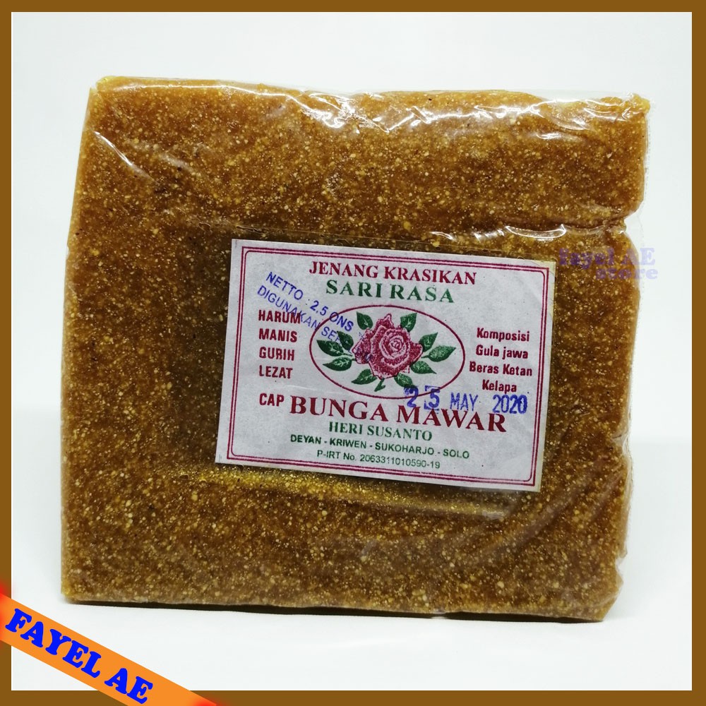 

Jenang Krasikan Manis Gurih Harum