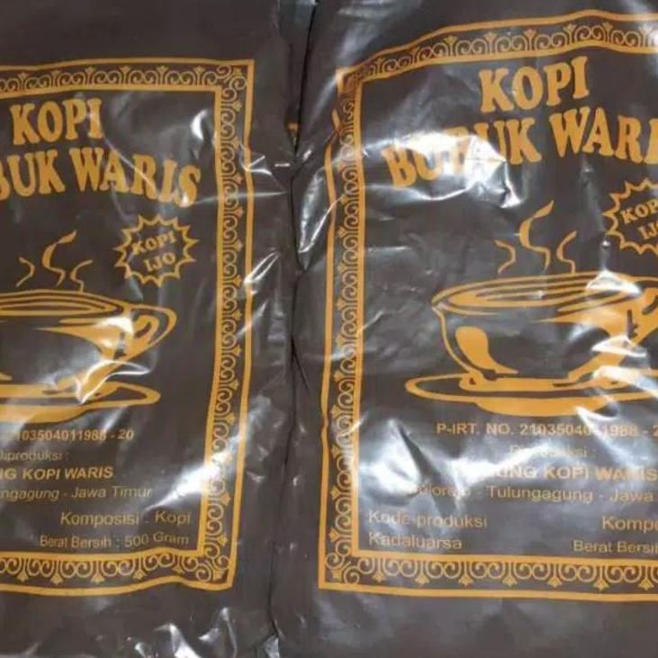 

『PENJUALAN CEPAT』 Kopi Bubuk Waris khas Tulungagung kota cethe