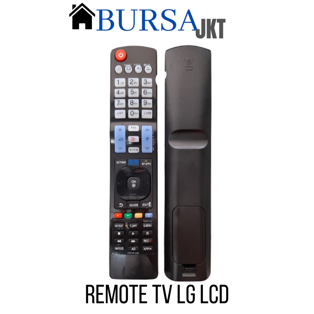 REMOTE TV TABUNG LCD LED LG 3D 5303 DAN 6560