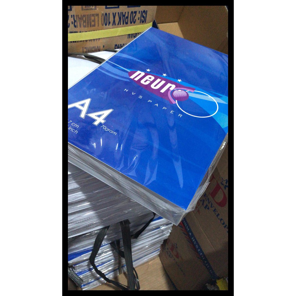 

Kertas Hvs Murah Neuro A4 70Gram Boom Sale