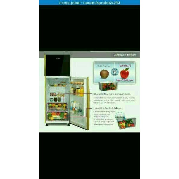 Cuci Gudang KULKAS POLYTRON BELLEZA 3 PRM28QX/QV/QN/QS