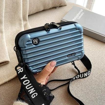 tas selempang mini kopper | tas selempang mini koper kekinian