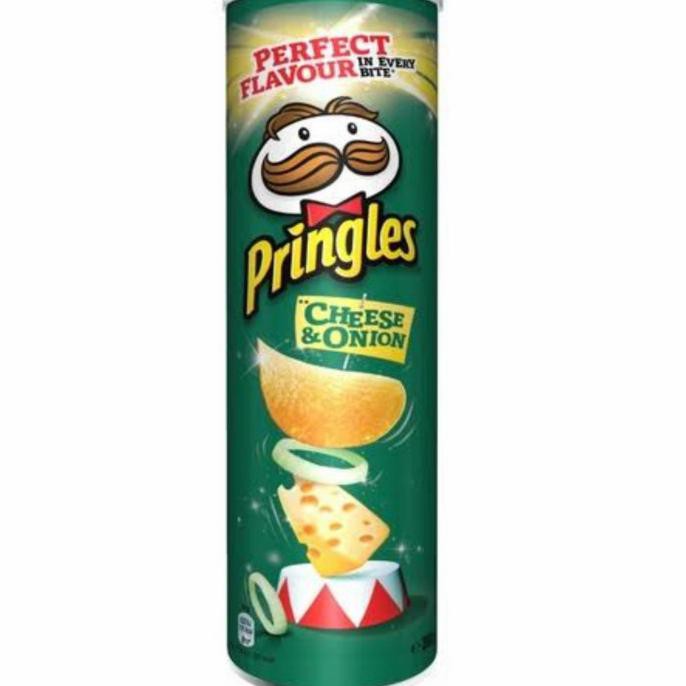 

PROMO PRINGLES CHEESE & ONION MADE IN BELGIA