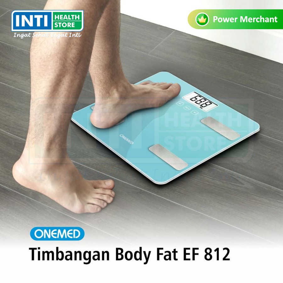 Onemed | Timbangan Badan Digital BMI EF 812 | Timbangan Body Fat