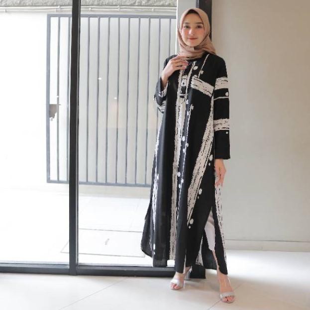 Sale Sandra Maxy / Sandra Dress / Gamis Muslim / Gamis Syari ༺♡MATHAVAN♡༻