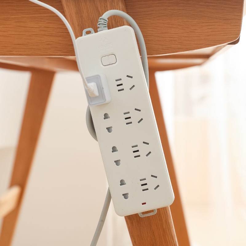 Holder Power Strip Multifungsi Model Tempel Dinding