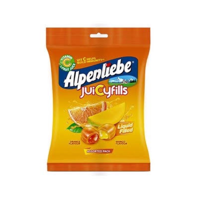 

Permen Alpenliebe Juicyfills 144 gr x 45 Pcs