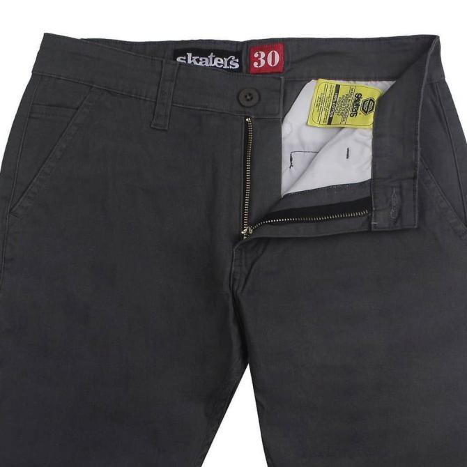 Ka463 Celana Panjang Chino Skaters Sk.Skt-Td055 Grey Lyodra_Stuff