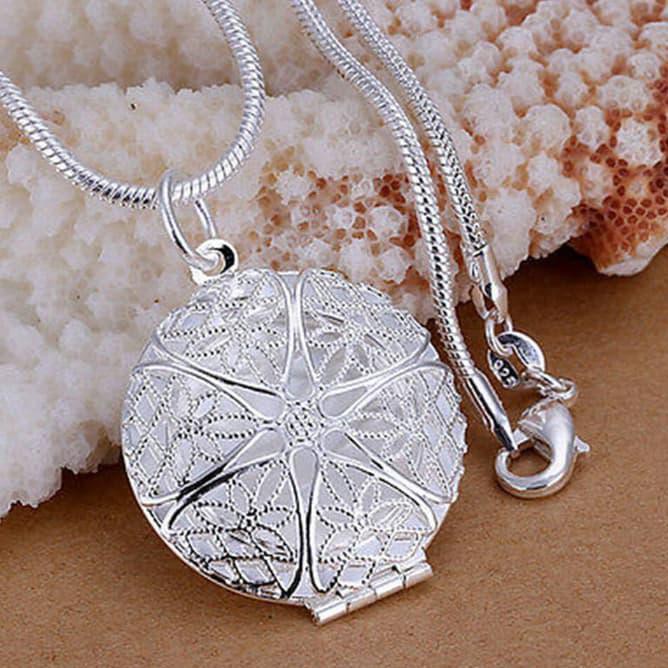 Cantik Lc16 - Kalung Frame Foto Locket
