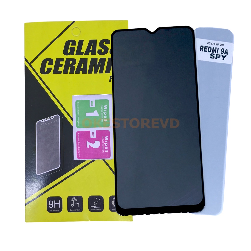 SPY XIAOMI REDMI 9A / 9C / ANTIGORES / TEMPERED XIAOMI REDMI 9A / REDMI9A