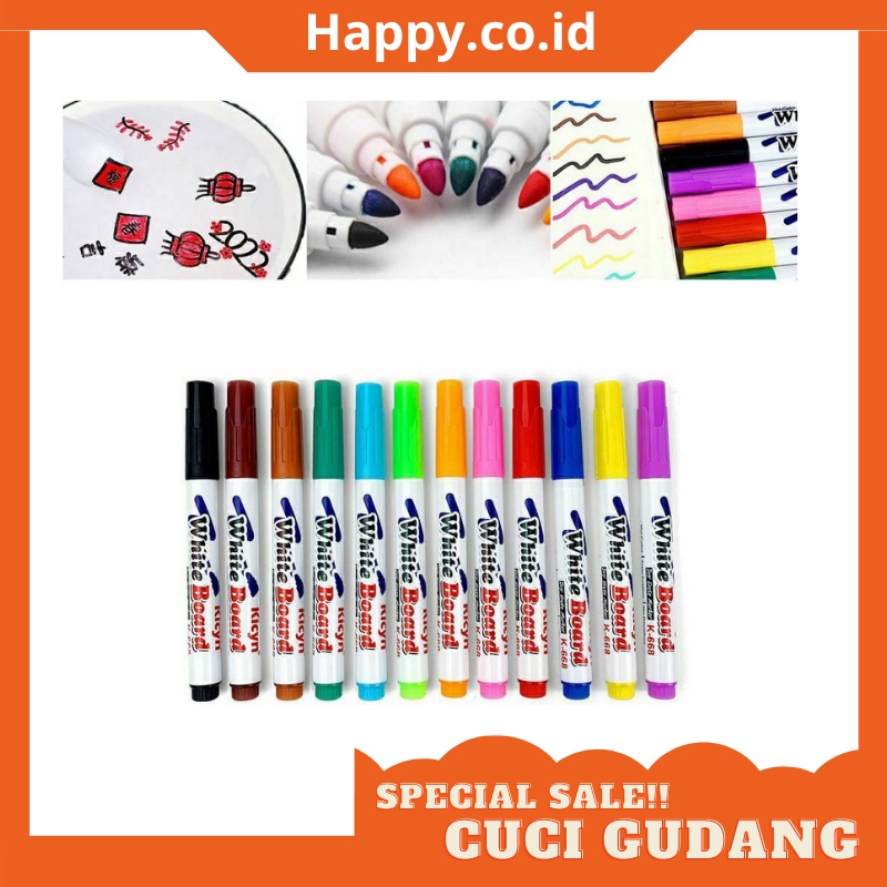 

D238 SPIDOL NGAPUNGS SPIDOL PAPAN TULIS WHITEBOARD MARKER SPIDOL APUNG SPIDOLl AJAIB MAGICg