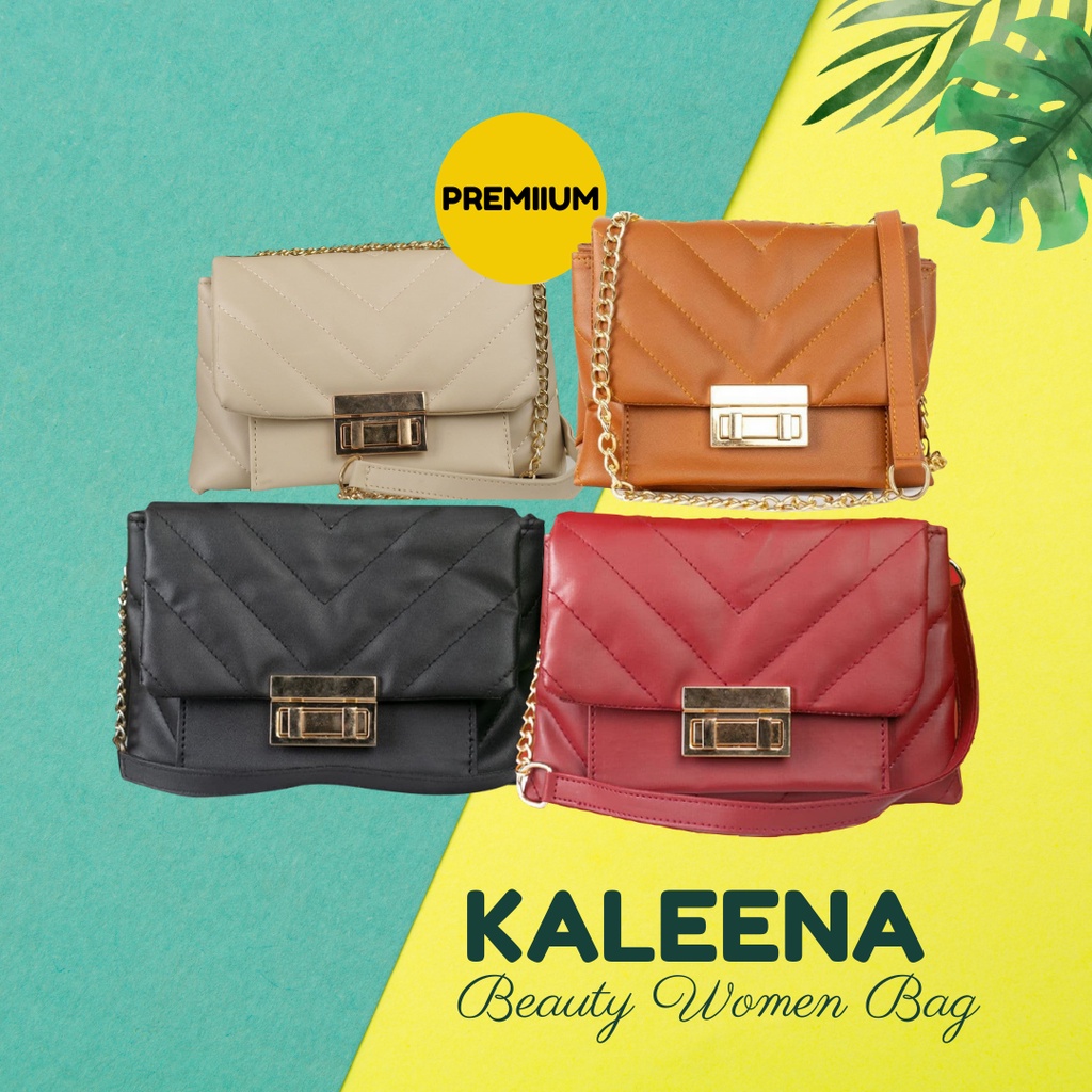 Tas Lucu Wanita tali rantai Branded import Original