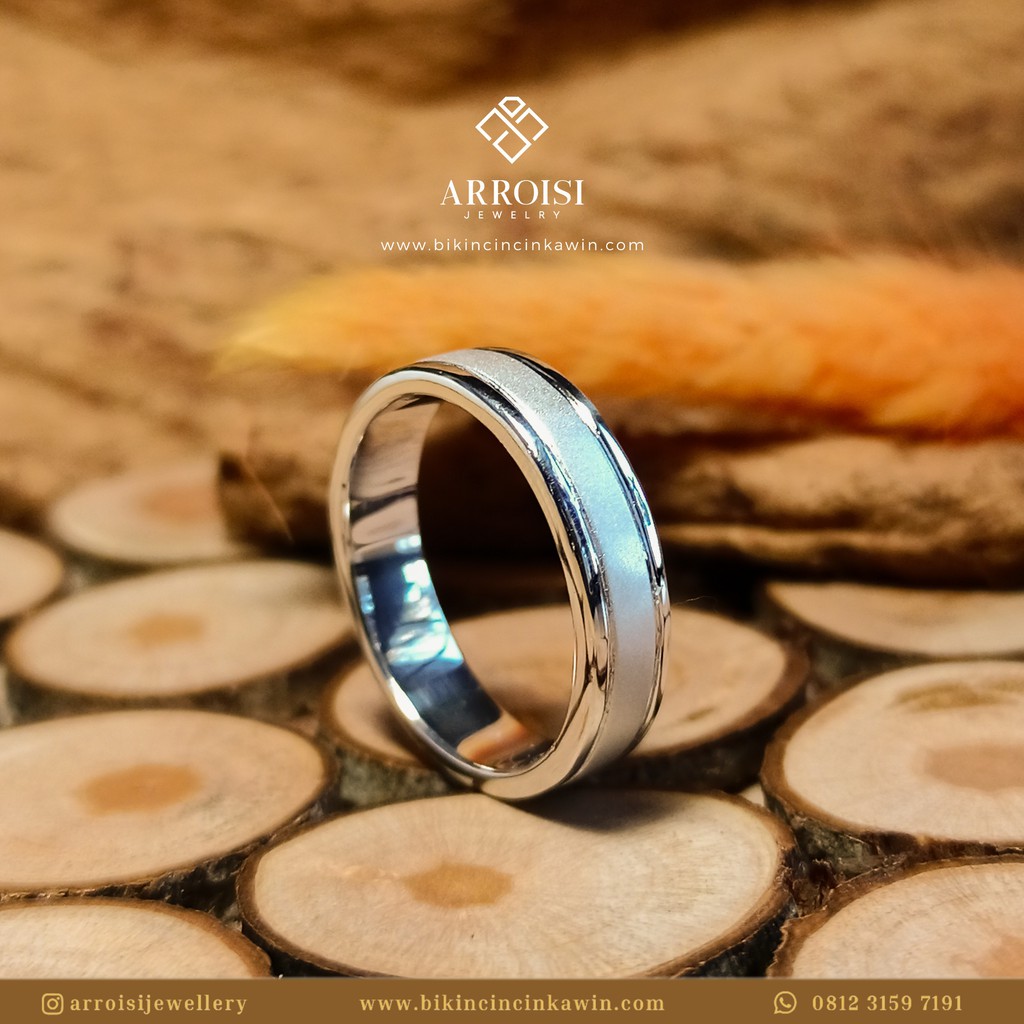 Cincin Single Pria Palladium Cincin Kawin Semarang