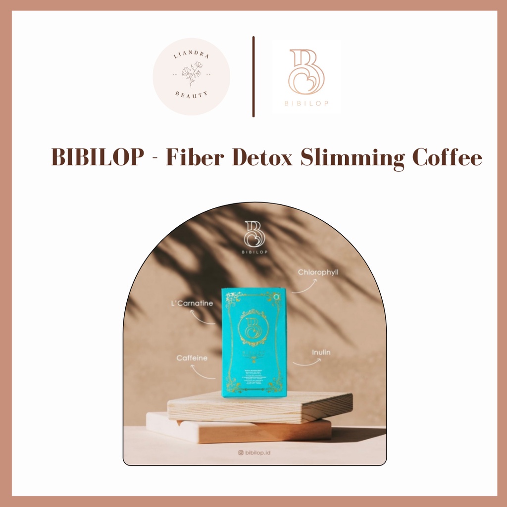 

BIBILOP Fiber Detox Slimming Coffee