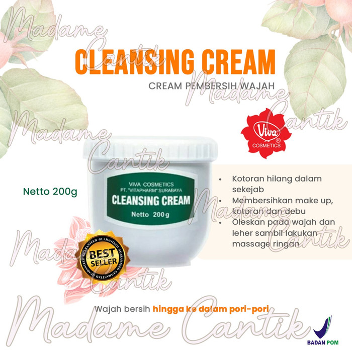 

VIVA CLEANSING CREAM 200-550 GR ORIGINAL - 200 GR