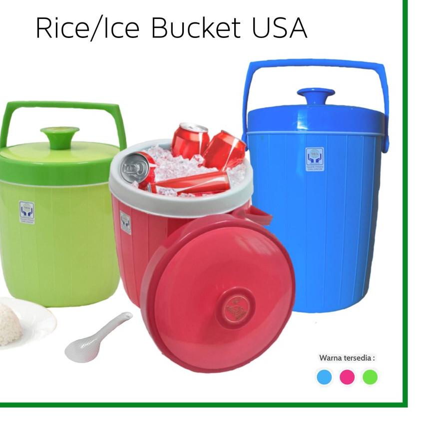 ♦ Termos Es Maspion 6 8 10 / Termos Nasi Maspion / Termos Es Batu / Rice Ice Bucket USA ♙