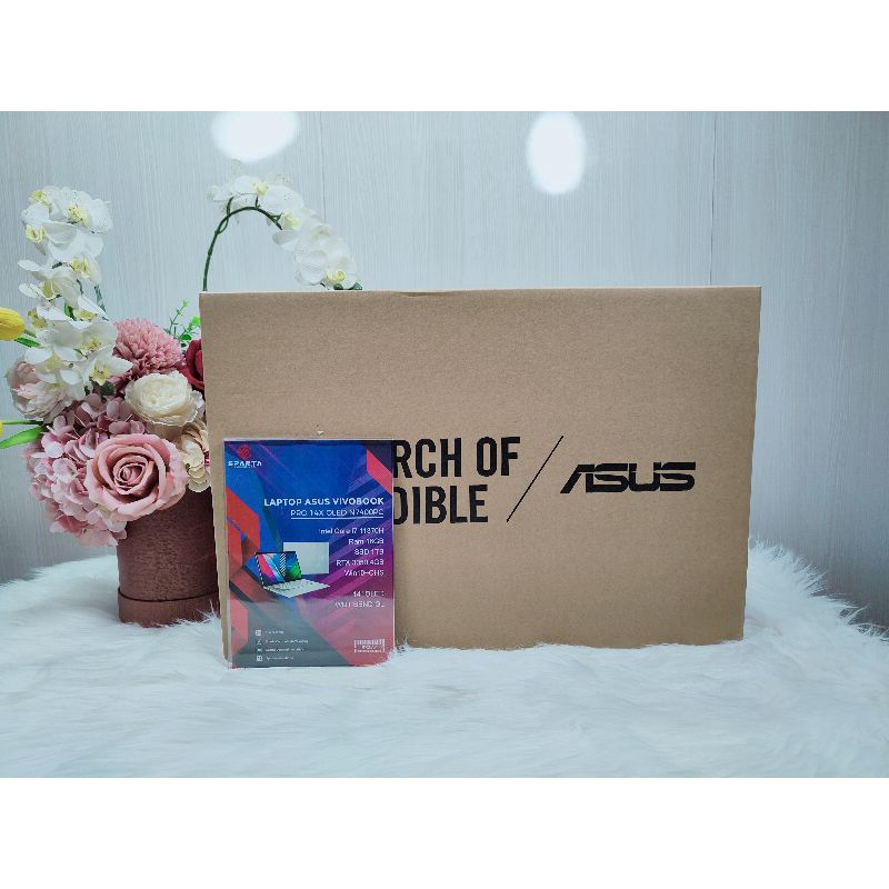 Laptop Asus Vivobook Pro 14X OLED N7400PC Core i7 Gen 11 Ram 16 GB SSD 1TB RTX3050 4 GB Win 10 OHS New