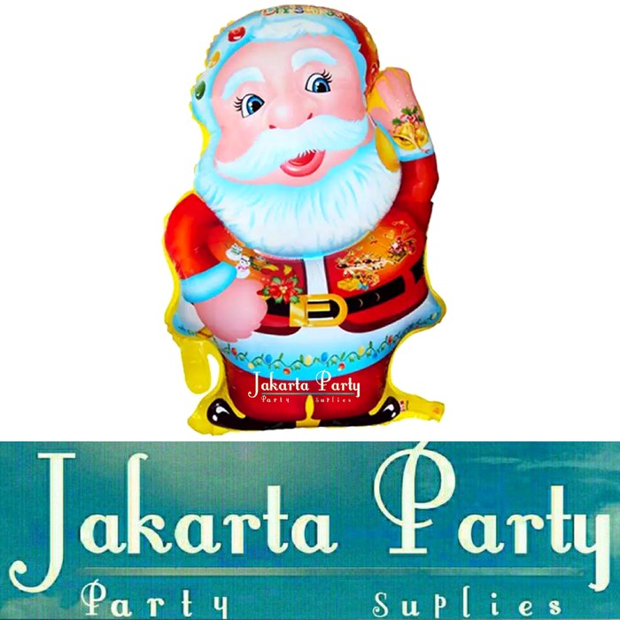 Balon Santa Clause / Balon Christmas / Balon Xmas / Balon Foil Natal