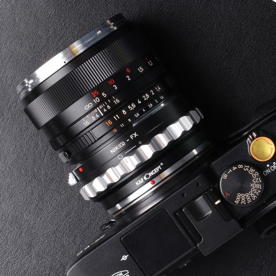 KNF Concept Lens Mount Adapter Nikon G to Fujifilm FX Mount