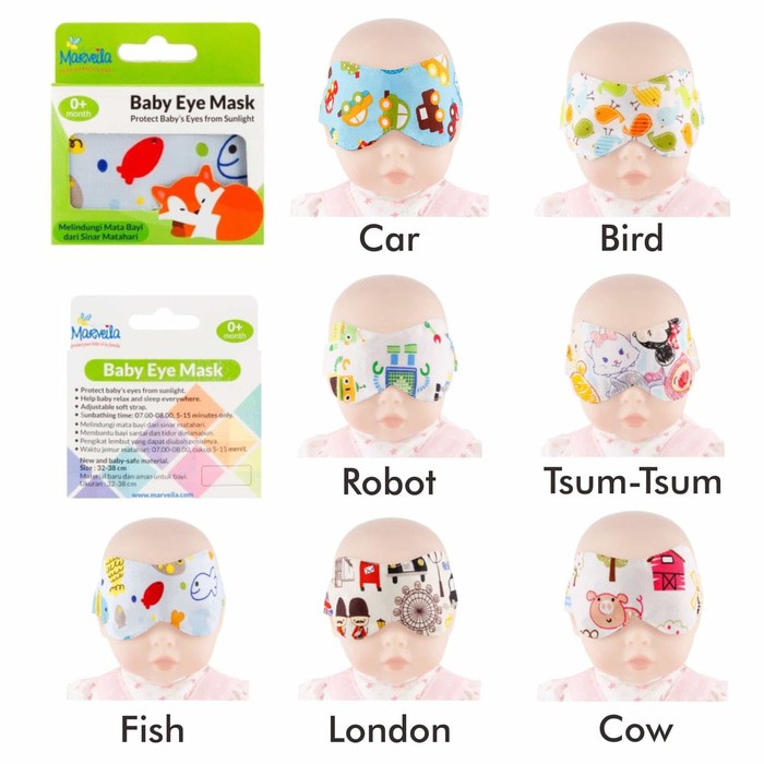 Marveila Baby Eye Mask Shopee Indonesia