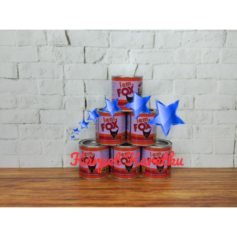 

Lem Fox Merah Kaleng 0.25Kg (net185gr)
