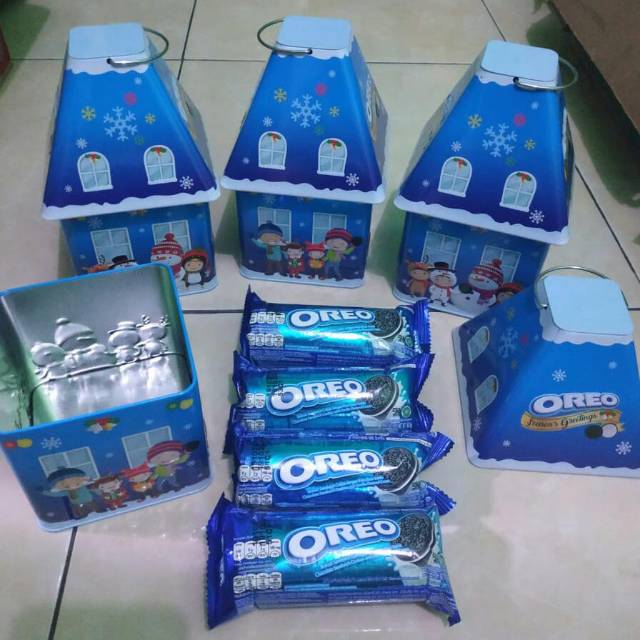 

BISKUIT OREO HOUSE TIN