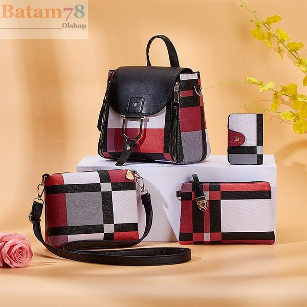 Batam78 - (4 in 1) Tas Import -Tas Batam - Tas Wanita