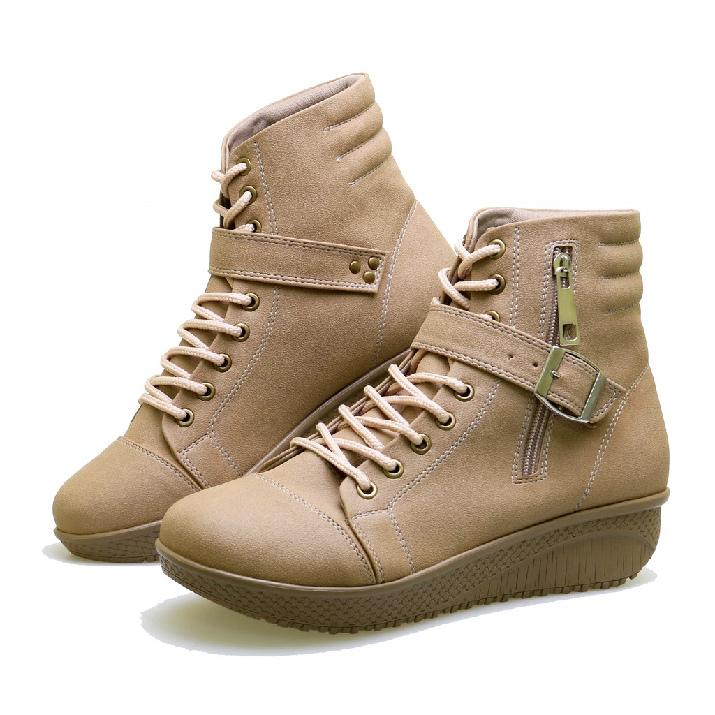 SEPATU BOOTS WANITA BEST SELLER BSM SOGA BDA 806