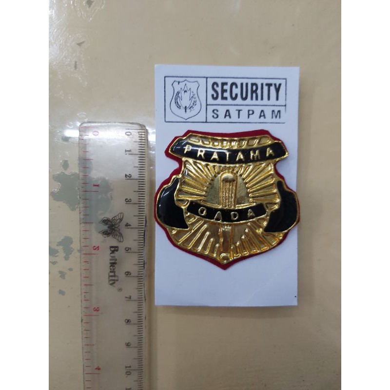 Gada Pratama Jumbo-Pin Security-Pin Satpam-Topi Security-Topi Satpam-Kaos Security-Baju Satpam-Sabuk