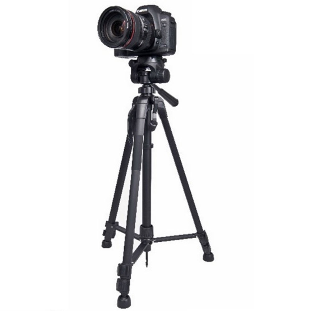 G8A Weifeng Portable Lightweight Tripod Video &amp; Camera - WT-3520 - Black Or-i