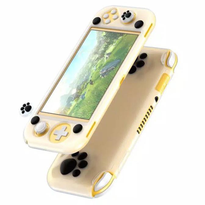 Baseus Case Nintendo Switch Lite Case Cat Paws Design Silicone Case - Hitam