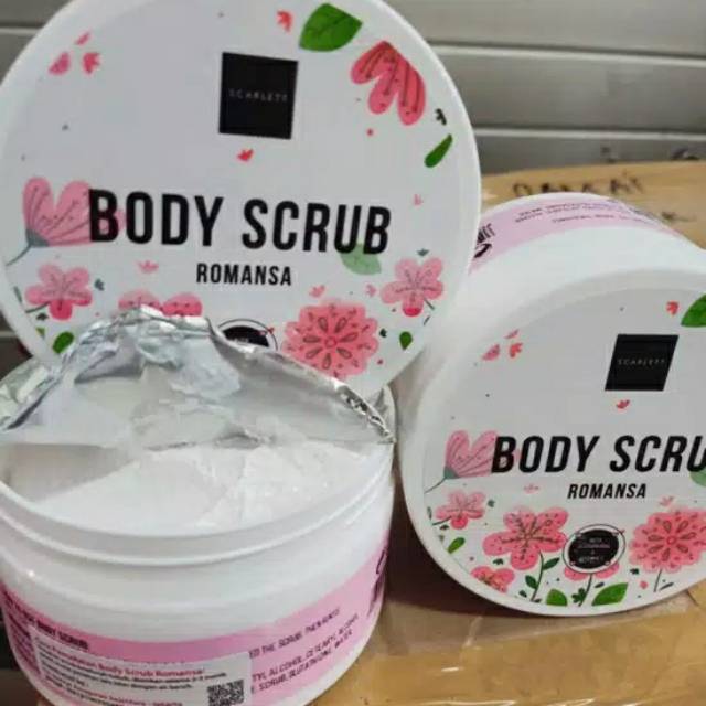 Body scrub scarlet